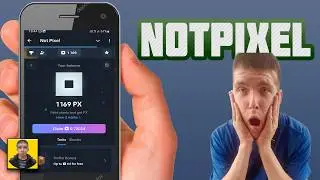 Not Pixel новая игра от создателей Notcoin