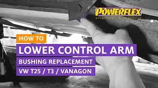 VW T3 / T25 / Vanagon - Lower Control Arm Bush Replacement
