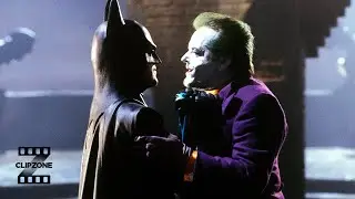 Batman (1989) | Batman Vs The Joker! | ClipZone: Heroes & Villains