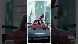 Mini "Deadpool" Recap Cartoon #shorts