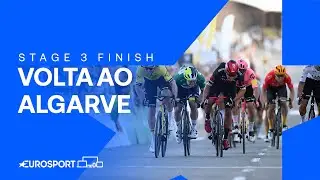 GREAT BATTLE! 🤩 | Stage 3 Finish Volta ao Algarve 2024 | Eurosport Cycling