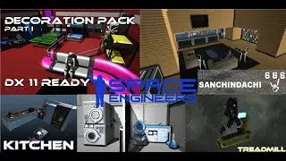 Space Engineers моды для интерьера помещений обзор