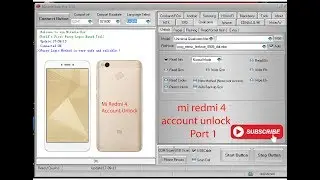 mi redmi 4 account unlock  Port 1  100% working