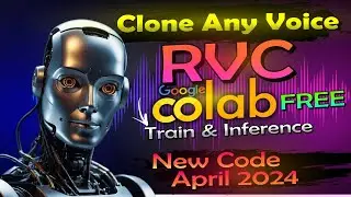 Clone Any Voice - RVC Google Colab Free Train & Inference ( Full Tutorial )