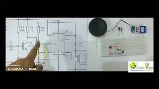 Audio Amplifier Using 555 Timer IC