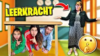 VERSTOPPERTJE SPELEN IN GESLOTEN BASISSCHOOL! 🤫 *vs Leerkracht* 