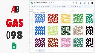 GAS-098 Maze Generation Algorithm with Google Sheets & Apps Script