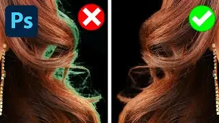 Photoshop Hacks: 2 Quick Techniques to Eliminate Hair Color Fringe!