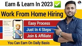 Permanent Work From Home | Affiliate Work | Online Jobs At Home | Work From Home Jobs | Online Jobs