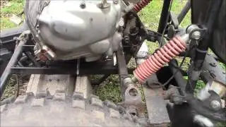 gokart  with a motorcycle engine swap (1-2)