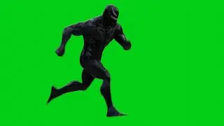 [3 ANGLES] VENOM RUN GREEN SCREEN | FREE USE