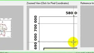 How to Georeference a raster image/map in Global Mapper?