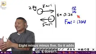 PHYSICS Dynamics Ball Bounce - Solve Physics with Samuel Leong