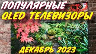 ПОПУЛЯРНЫЕ QLED ТЕЛЕВИЗОРЫ ДЕКАБРЬ 2023