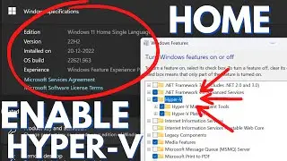 How to Enable and Install Hyper-V in Windows 11 Home [v22H2]