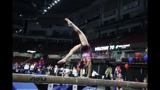 Zoe Maher 3rd Place Beam 9.525 Western Nationals 2023 Wildfire Gymnast Level 9