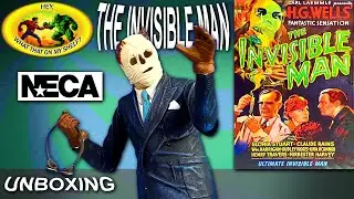 UNBOXING - Universal Monsters - THE INVISIBLE MAN - NECA - When You Can't See Him, You Know He Naked