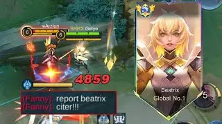 BEATRIX ONE SHOT BUILD TUTORIAL 2024 (must watch) -MLBB