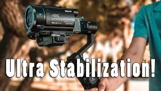 Stabilized Camera On Stabilizer With Stabilized Software! Test On Ronin-S.