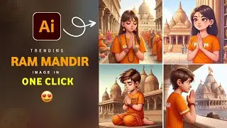 Instagram Trending Ayodhya Ram Mandir Name on T Shirt Photo Editing in Bing Ai | Viral Photo Editing