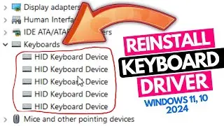 ✅How to Reinstall Keyboard Driver in Windows 11, 10 (2024)🖥️Easy Way