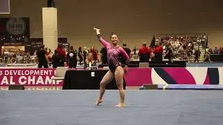 Avery Byun Floor 9.55 DP Nationals 2023 Wildfire Gymnast Level 10