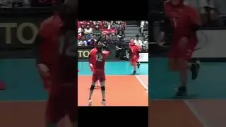 Ran Takahashi is a genius🔥🔥🔥 #volleyball #reels #rantakahashi #genius