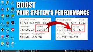 Boost Your Systems Performance By  Clearing RAM Cache in Windows 10 and 11