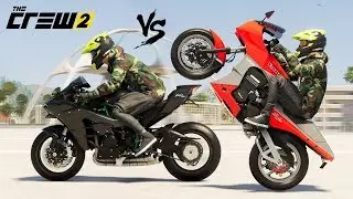 The Crew 2 - Kawasaki Ninja H2 vs kawasaki Gpz 900 r