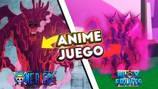 FRUTAS EN EL ANIME VS EN BLOX FRUITS