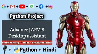 how to make Jarvis in python |Jarvis Python ai projects|Python projects Iron man jarvis| AviUpadhyay