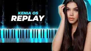 Kenia OS, Steve Aoki - Replay piano karaoke instrumental cover