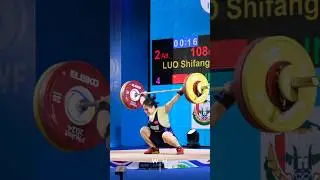 Make this lift & go to the Olympics! #LuoShifang #weightlifting #olympicweightlifting