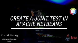 Create JUnit test with Apache NetBeans