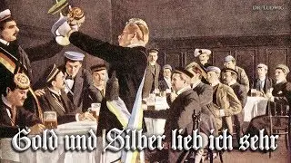 Gold und Silber lieb ich sehr [German student song][+English translation]