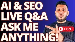 LIVE Q&A - Ask Me Anything About Blogging, SEO or AI + I will write articles for you