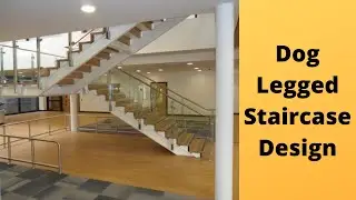 Design of Dog Legged Staircase | How to design staircase as per IS Code