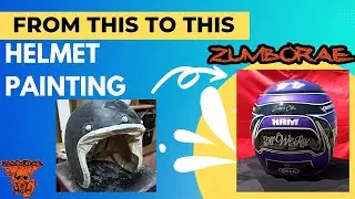 Custom Helmet Airbrushing