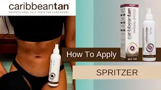 How to apply Caribbeantan Tanning  Spritzer | Caribbeantan