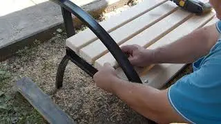 A BENCH WITH YOUR OWN HANDS.