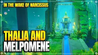 Thalia and Melpomene | Search in the Algae Sea | World Quests & Puzzles |【Genshin Impact】