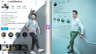 PicsArt New - Instagram Profile Wall Photo Editing | PicsArt Photo Editing | urban editz