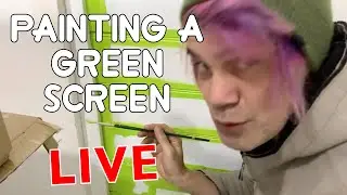 The Life of a Content Creator: Painting a Green Screen