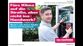 Als Elektroniker für den Klimaschutz arbeiten?