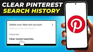 How To Clear Pinterest Search History