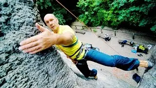 Klettertour mit Udo Wolf