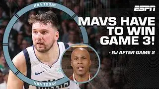 'If the Mavs lose Game 3, IT'S OVER!' - Richard Jefferson on the Celtics going up 2-0 | NBA Today