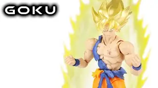 S.H. Figuarts SUPER SAIYAN GOKU (Awakening) World Tour Exclusive Dragon Ball Z Action Figure Review