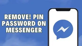 How To Remove Pin Password On Messenger 2024 | Remove Create Pin From Messenger