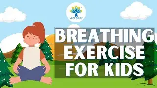 Circle Breathing Exercise for Kids | Improve Focus & Lung Capacity | Yoga for Kids | Yoga Guppy